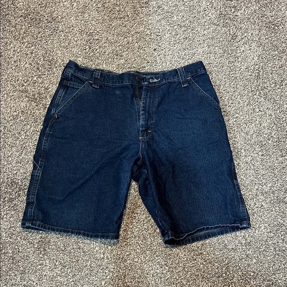 Wrangler Dark Blue Jean Shorts